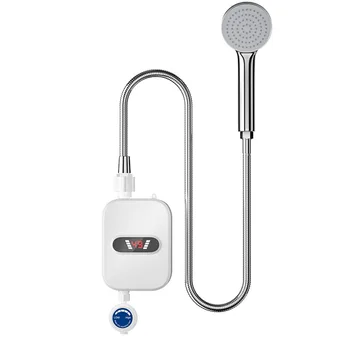 Calefator de água do Chuveiro 110V 220V Torneira da Cozinha Mini Aquecedor Elétrico de Água 3500W Display Digital de Aquecimento Rápido