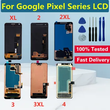 Tela AMOLED Para o Google Pixel 3 3XL 3A 3AXL Tela LCD Touch screen Digitalizador de Exibição Para o Google Pixel 4XL LCD de Substituição