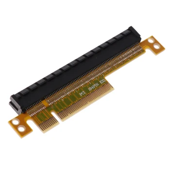 PCIE 8X 16X Placa Riser de Expansão Assistida Adaptador para placa-Mãe
