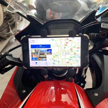 Para HONDA CBR 600RR CBR600RR 2007-2018 17 15 13 11 Titular do Telefone Acessórios da Motocicleta de Navegação GPS, Suporte de Carregador USB