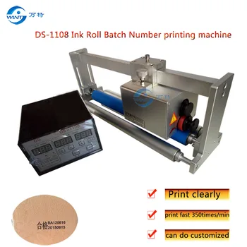 DS-1108 Coder Impressora Codificação Máquina Máquina de Impressão Para tinta Sólida Data de Validade do Lote do Lote Síncrono de Rastreamento Máquina de Impressão