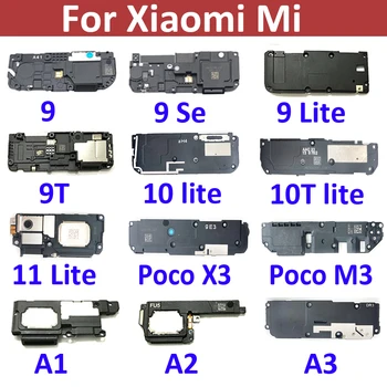 Novo Para Xiaomi Mi6 Mi 6 8 9 Se 9T Pro A1 A2 5X 6X A3 10 10T 11 Lite Poco M3 X3 Alto-Falante Campainha Campainha do Altifalante, do cabo do Cabo flexível