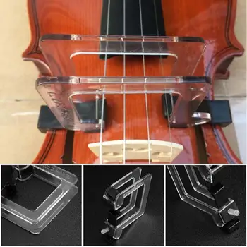 Cristal Arco de Violino 4/4 Endireitar Colimador de Corretor de Ferramenta-Guia para Iniciantes de Treinamento de Prática de Instrumentos Musicais de Específico