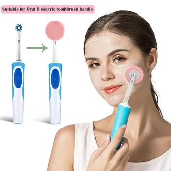 Para a Oral B Escova de dentes Elétrica de Substituição de Limpeza Facial Cabeças de Escova de dentes Escova de Limpeza da Cabeça Eléctrica de limpeza da escova