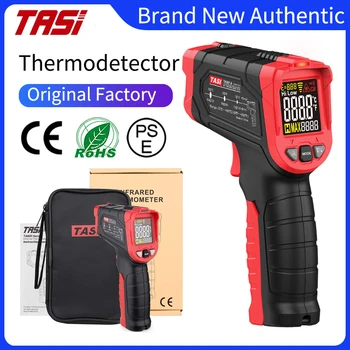 TASI TA601A/B/C Termômetro Digital Infravermelho Laser de Posicionamento do Medidor de Temperatura VA LCD de uma Cor de Luz de Alarme Sem Contato Termometro