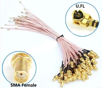 15cm UFL para o RP-SMA Conector de IPX para SMA Cabo de Extensão DO Jumper flexível RF-SMA fêmea para SIM7600E-H/SIM7600SA-H/SIM7600A-H