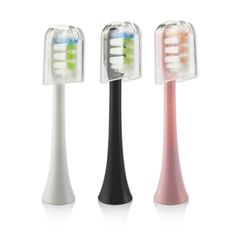 A Escova de dentes elétrica Chefes Superior Limpar Profundamente Cerdas Macias Substituição da Cabeça da Escova Compatível com Xiaomi SOOCARE SOOCAS X3
