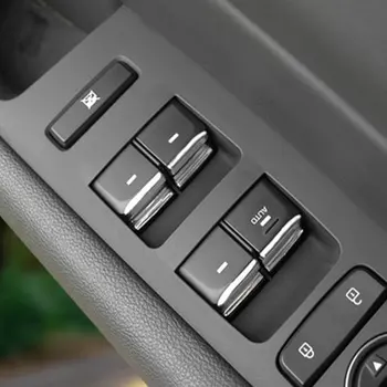 SBTMY estilo carro ABS 7PCS/SET janela do Carro do elevador botões de lantejoulas Para decorar Hyundai Sonata 9 mk9 2019 acessórios do carro