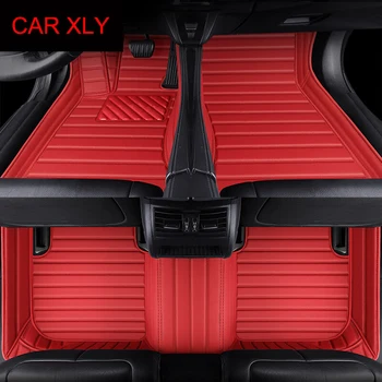 Personalizado Faixa esteira do Assoalho do Carro para a Jaguar XJ 2005-2008 Ano Detalhes do Interior de Acessórios Auto Tapete