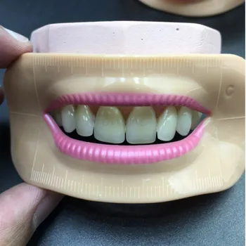Laboratório De Prótese Dentária Prótese Dentária Laboratório De Boca De Medição Lábio Ferramenta De Medição De Estética Peças 4 Peças Diferentes De Forma