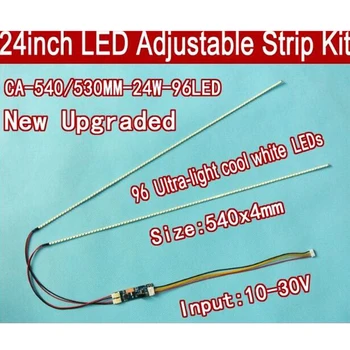 10piece 540MM Retroiluminação LED Strip Kit Para 24
