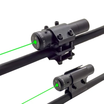 AR15 Rifle Laser Verde de Vista de Metal Laser Verde de Sementes de Visão Noturna Sniper Visando Ajustável Anti-vibração de Caça Visão Laser