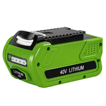 6.0 Ah 40V Substituição da Bateria de Lítio para GreenWorks 29472 29462 de G-MAX Power Tools 29252 20202 22262 25312 25322 20642 22272