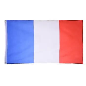 90x150cm Azul Branco Vermelho Nacional francês de Poliéster Bandeira Impresso País, Bandeira Decoração ao ar livre 3x5ft a Decoração Home