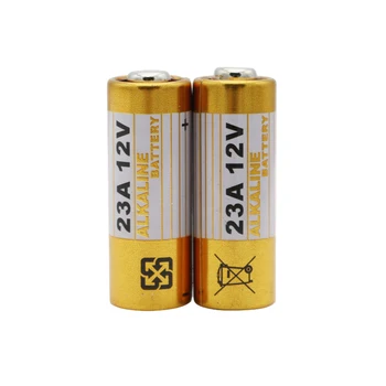 2pcs 23A 12V Bateria Seca L1028 A23 A-23 RV08 MN21 Alcalina de Bateria Eletrônica para Campainha de Alarme de Carro Walkman Carro de Controle Remoto