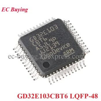 GD32E103CBT6 GD32E103 32E103CBT6 LQFP-48 LQFP48 Cortex-M23 de 32 bits do Microcontrolador MCU IC Chip Controlador do Novo Original