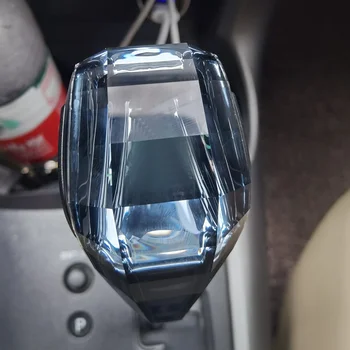 LED cristal brilhante manípulo da caixa de velocidades modificado shift bola alavanca Para Toyota Land Cruiser 2015 Prius-C2016 Sequoia 2012 Tacoma 2008