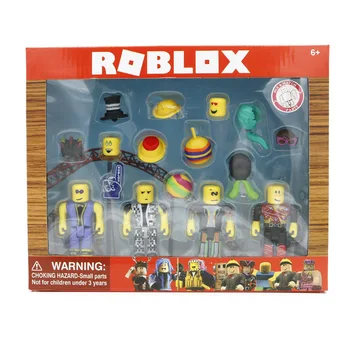ROBLOX Discoteca Loucura Misturar 4pcs/Pack 7cm de PVC Suite Bonecas Brinquedos de Meninos Modelo de Figurinhas de Coleção de Presentes de Natal para Crianças
