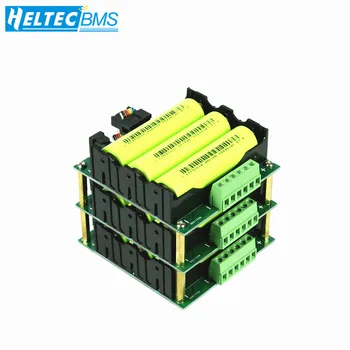 Banco do poder de bateria 12V bateria de lítio caso equilíbrio circuitos de 40 A 80 BMS 3S caixa de bateria diy ebike 18650 bateria mantenha