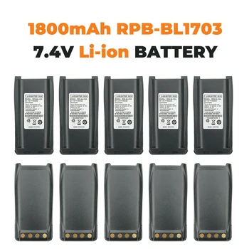 10X Bateria de Substituição para HYT TC 800M TC-700 TC-700U TC-700V TC-710 NENHUMA Parte BH1801 BL1703 BL1703Li BL2102