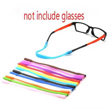 1PC Quente de Silicone, Óculos, Pulseira de Crianças Óculos de Segurança de Banda Retentor de Cinta Óculos de sol de Banda do Cabo de Titular de Esportes Óculos de Corda