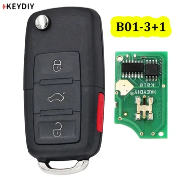 KEYDIY Série B B01-3+1 3+1 Botão de Controle Remoto Universal para KD900 URG200 KD-X2 Mini KD Para a geração de Novos Remoto para Muitos Carros