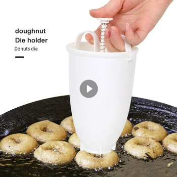 Donut Fazer Artefato Donut Maker Distribuidor Criativo Sobremesa Molde DIY de Confeitaria, Pastelaria, Panificação Ferramentas de Cozinha Gadget Bakeware