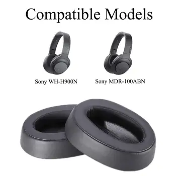 Substituição Almofadas do Coxim Protecções para Sony MDR-100ABN WI-H900N H800 Fones de ouvido, Protecção Sony Fone de Parte de Reparo