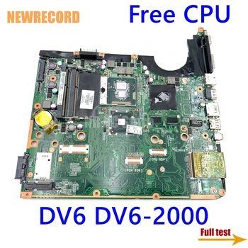 NOVOREGISTO DA0UP6MB6F0 580976-001 600816-001 Laptop placa-Mãe Para o Hp pavilion DV6 DV6-2000 PM55 DDR3 GT210M Livre CPU da placa Principal