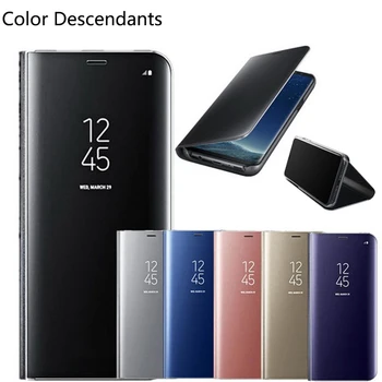 Smart Mirror Case para Samsung Galaxy S6 Borda S6Edge G925 G925F Telefone Flip Cover para Samsung S6 Borda SM-G925 SM-G925F SM-G925J