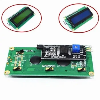 Módulo de LCD Azul com Tela Verde IIC/I2C 1602 para o Arduino 1602 LCD R3 Mega2560 LCD1602