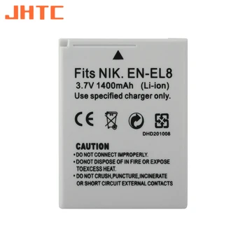 PT-EL8 PT EL8 ENEL8 Câmera Bateria de 1400mAh Para NIKON CoolPix P1 P2 S1 S2 S3 S5 S50 S51 S52 PM087 Baterias