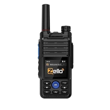 Envio rápido Zello Walkie Talkie Útil Longa Faixa de 4G, GPS, Wifi, Blue Tooth Móvel Presunto de Rádio de Duas Vias de Rádio 100km