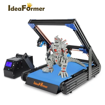 Ideaformer Impressora 3D IR3 V1 250mm*250mm*∞ Núcleo XY Dupla Engrenagem Extrusora Infinito Correia Transportadora Impressora 3d Silenciosa Máquina de Impressão