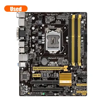 Asus B85M-E Motherboard B85 Soquete LGA 1150 i7, i5, i3 DDR3 32G SATA3 USB3.0 Micro-ATX Usado