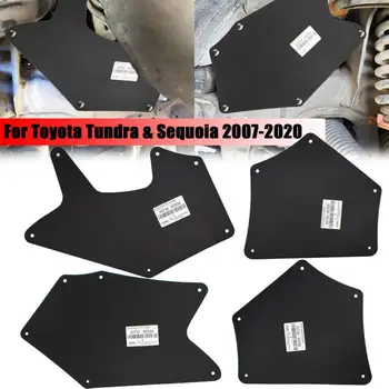 Fender Forros Escudo Inicial para a Toyota Tundra, Sequoia 2007-2020 Avental Selo Mud Flaps Mudflaps pára-lamas Guardas Clipes do Retentor