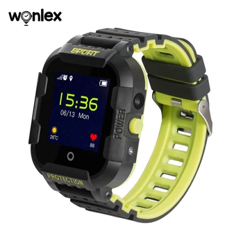 Wonlex Inteligente Relógios Garoto Rastreador GPS WIFI IP67 à prova d'água Câmera 2G Assistir Cartão SIM KT03 SOS Ajuda de Telefone de Chamada de Bebê LBS Relógio de Presente