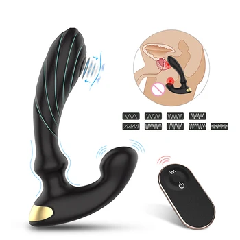YEAIN Anal Vibrador Para o sexo Masculino Massageador de Próstata Plug Anal Adulto do Sexo Brinquedos de Silicone Remoto Masturbadores Mulheres Vagina Estimulador