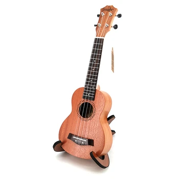 De 21 polegadas Ukulele Quatro Cordas de Guitarra Havaiana Ukelele pequeno guitare ukulele soprano ukulele 21 guitarra sapele material