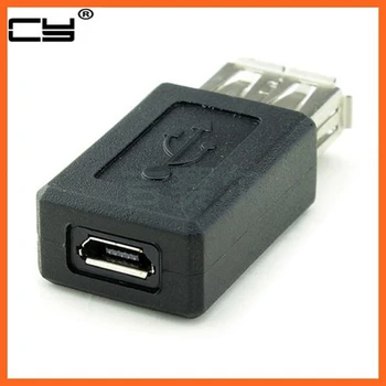 USB 2.0 de AF para USB 5 Pin Fêmea AdapteUSB Adaptador MICRO USB Fêmea para Micro USB Conector Macho Adaptador Conversor