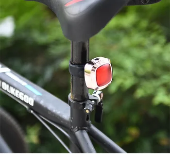 Bicicleta de Cauda, Luz de Freio Traseira para Detecção de Luzes, à prova d'água, USB Recarregável, Ultra Brilhante LED de Aviso Traseira da Bicicleta as Luzes