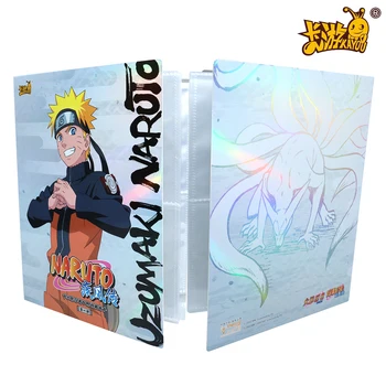 KAYOU Genuíno Naruto Cartão de Fichário Recolher Livro de Anime Periféricos Ferramenta de Coleta de 2022 Naruto Natal Para as Crianças Presentes Escolher