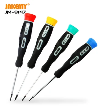 JAKEMY JM-8147 Colorido cauda precisão de design profissional de fenda elétrica para reparar DIY mão ferramenta de reparo