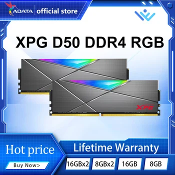 AData XPG D50 RGB RAM DDR4 8GBX2 16GBX2 3200MHZ 3600MHZ Memória SPECTRIX ambiente de Trabalho do Computador Memoria U-DIMM ddr4 PC RAM Quente
