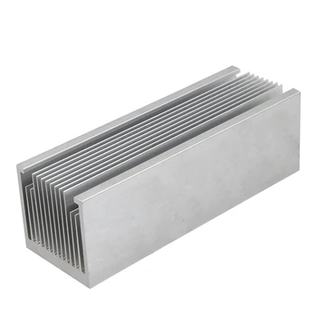 Radiador de alumínio 50X50x150mm Densa de 14 Dentes Dissipador de Calor Para o Amplificador de Potência do Aquecedor