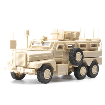 1:72 4D Assembleia Modelo Cougar 6X6 Proteção contra Raios Veículo Anti-emboscada Veículo de Borracha livre de Militares Presentes para Meninos