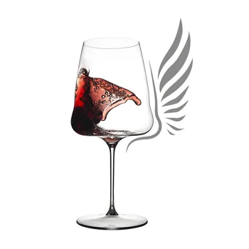 Áustria RIEDEL Design Vinho Asa Óculos Profissional de Sommelier de Vinho de Cristal Copa Asas de Anjo Deusa do Partido da Borgonha e o Cálice de Xerez