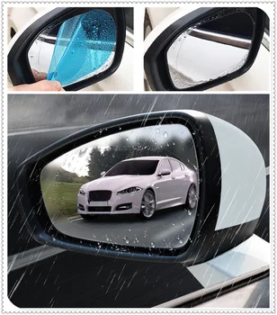 Acessórios para carro espelho retrovisor chuva película impermeável, anti-fog adesivo para Kia Forte Ceed Stonic Ferrão Rio Picanto Niro