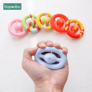 Bopoobo Fidget 1Pcs Novo Bebê Multicolor de Silicone de Descompressão Aperto de ventosas para Crianças, Brinquedos Sensoriais do Recém-nascido Teether brinquedo