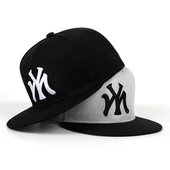 2019 novo 100% algodão MEU bordado da letra boné de beisebol do hip hop ao ar livre bonés snapback ajustável televisão chapéus de sol ao ar livre chapéu